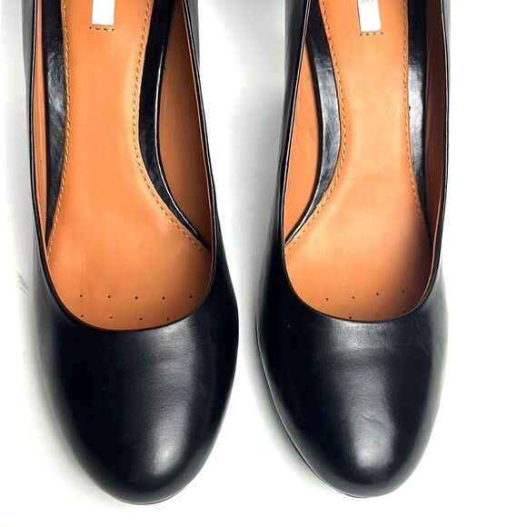 NWB GEOX Respira D Marian/D24Q3R Classic Black Leather Pumps US 9 - Picture 5 of 15